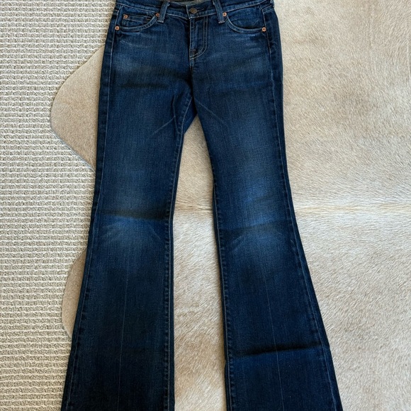 7 For All Mankind Denim - 7 For All Mankind Indigo Flare Jeans